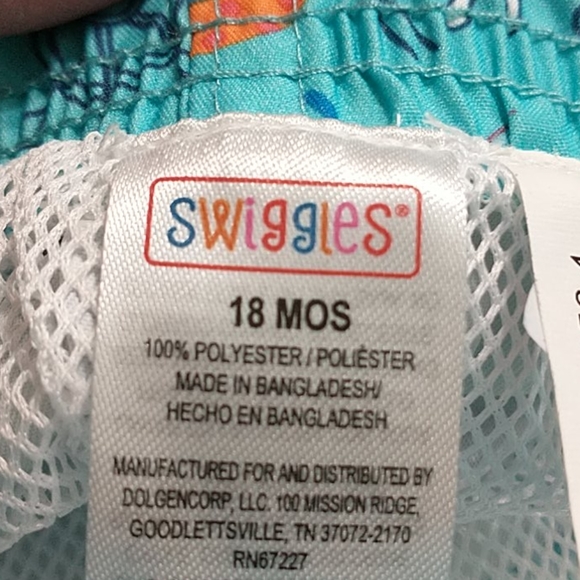 Swiggles Sz 18 M Swim Trunks - Picture 11 of 13